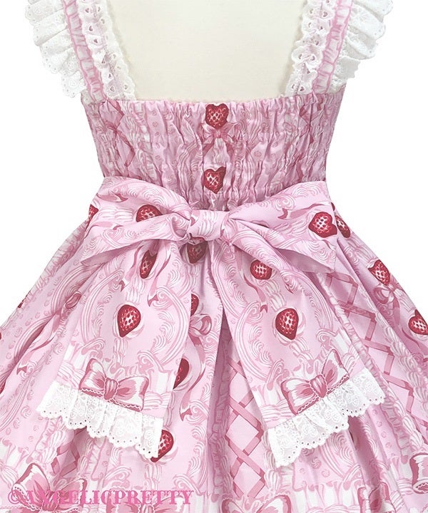 Decoration Strawberry JSK by Angelic Pretty