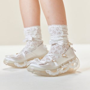 Tea Party Moon Shoes II [Angelic Pretty × JennyFax] by Angelic Pretty