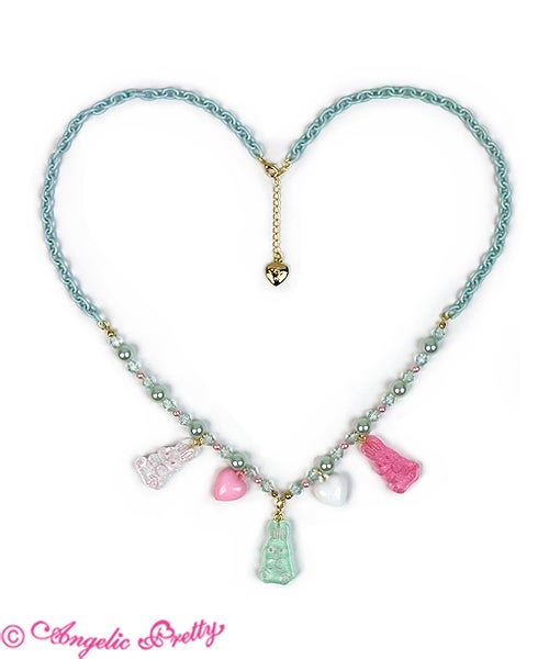 CANDY☆BUNNY　キャンバニ　ネックレス Gummy Bunny Necklace by Angelic Pretty