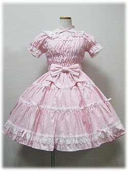 Polka Dot Princess Tiered OP by Angelic Pretty