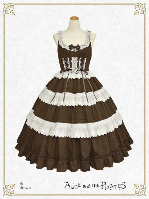 My Dear Doll Tiered JSK by Alice and the Pirates