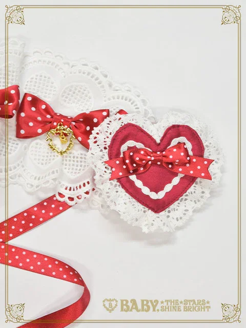 Magic of Loving Heart Headdress (dot ribbon) by Baby, the Stars