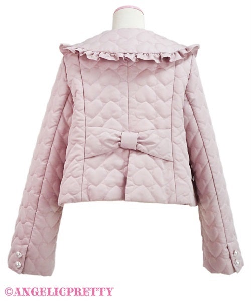 Fluffy Heart Short Coat by Angelic Pretty
