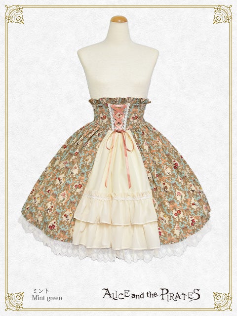 Reminiscence of Ornament Rose Corset Skirt by Alice and the Pirates