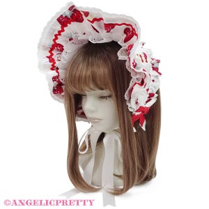 Lyrical Bunny Parlor Half Bonnet by Angelic Pretty