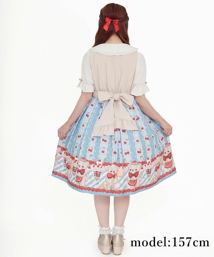 Kawaii ~ Cherry Parfait Switching JSK by Axes Femme