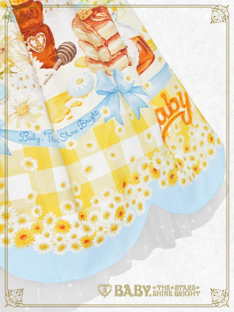 Bee My Sweet Honey Scalloped JSK by Baby, the Stars Shine Bright
