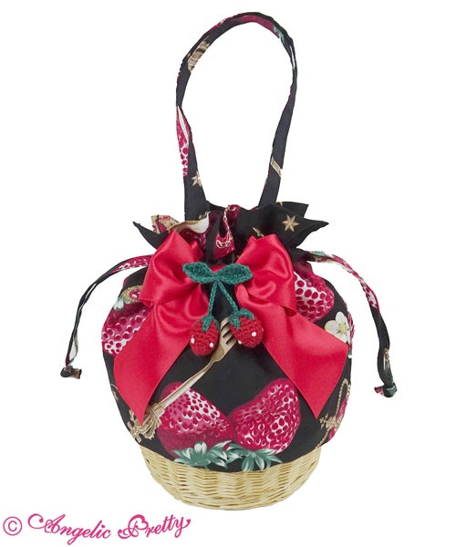 Royal Crown Berry Yukata Set by Angelic Pretty