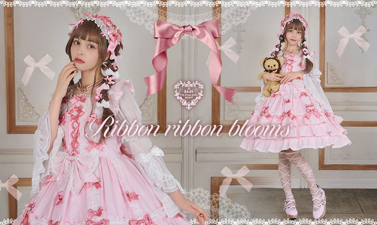 Ribbon Ribbon Blooms JSK by Baby, the Stars Shine Bright