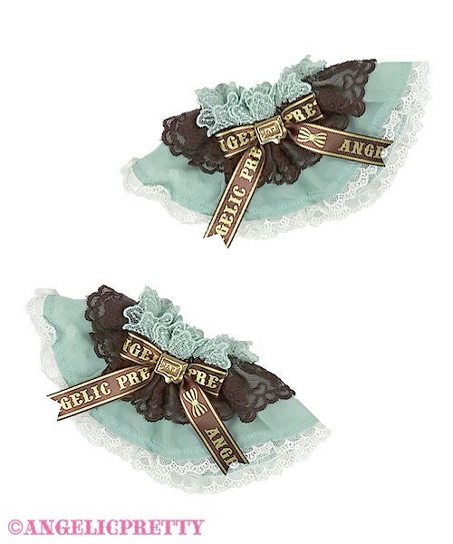 Chocolaterie Wrist Cuffs by Angelic Pretty