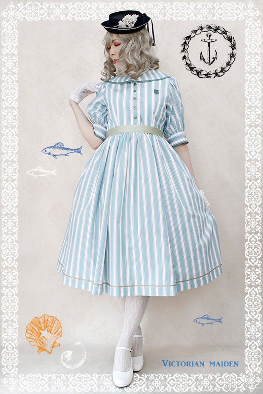 Stripe Marine OP by Victorian Maiden