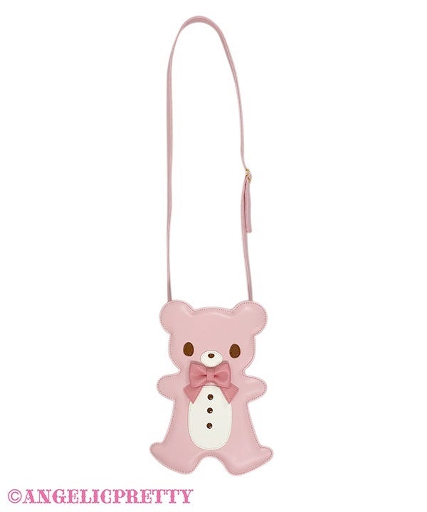 Sweet Cream Ginger Bear Shoulder Bag (2025) by Angelic Pretty