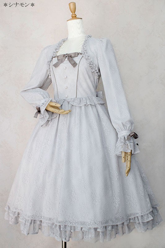 Rose Lace Elegant Long OP by Victorian Maiden
