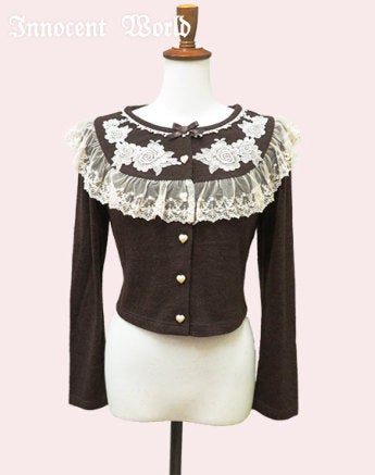 Rose Lace Cardigan by Innocent World
