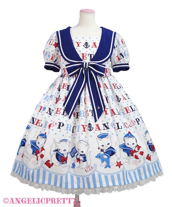 Sailor Marine Kitten OP by Angelic Pretty