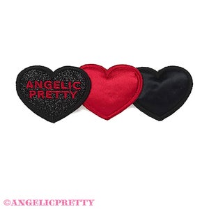 Trio Heart Clip by Angelic Pretty