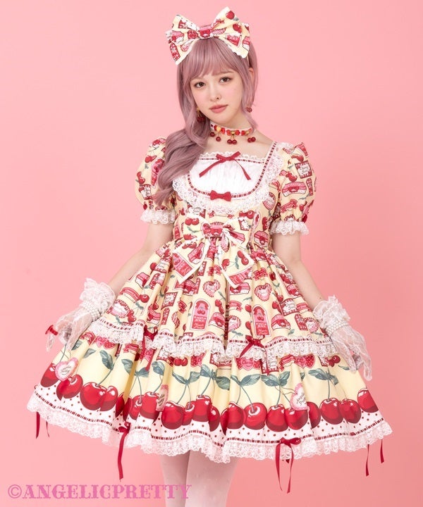 Cherry Jam Label OP by Angelic Pretty
