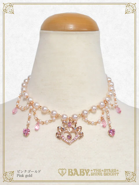 Etoile Princess ♡ Coeur Necklace by Baby, the Stars Shine Bright