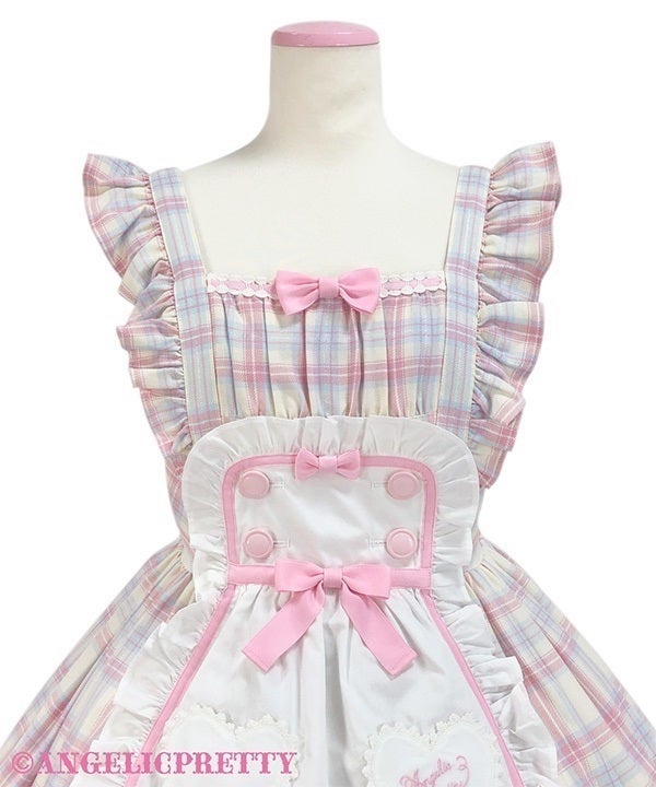 Sugary Tartan Check JSK by Angelic Pretty