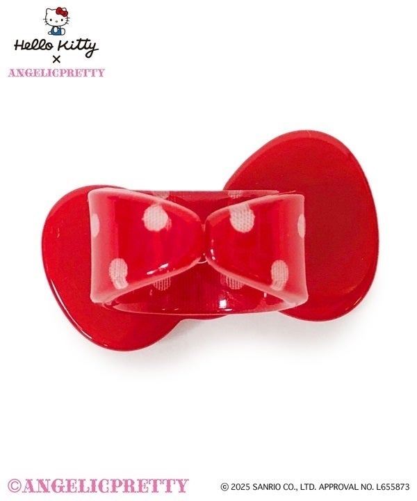 MTO] Hello Kitty Ribbon Ring (2025) by Angelic Pretty