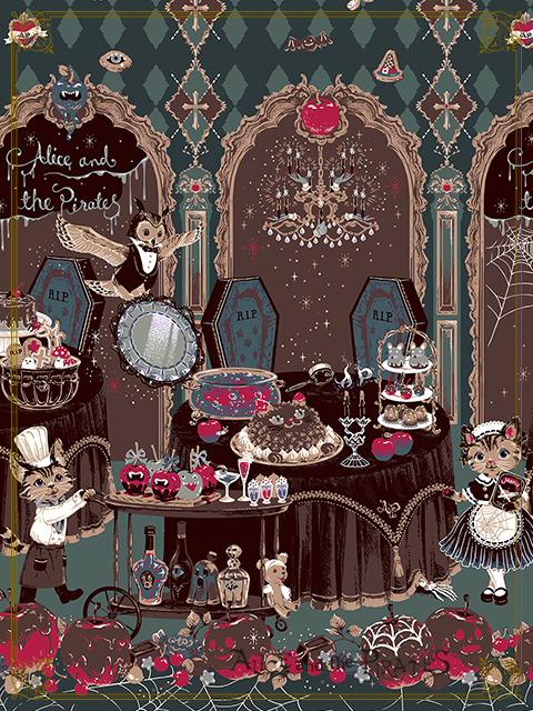 Mrs. Halloween Apple's Strange Banquet JSK II by Alice and the Pirates
