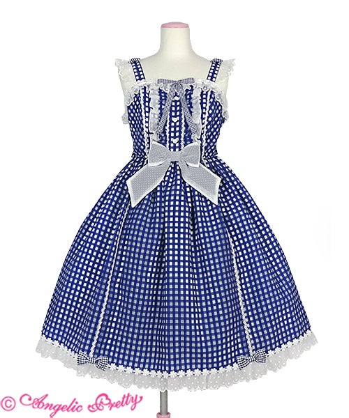 Humming Gingham JSK by Angelic Pretty