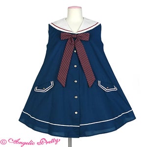 Classic School Sleeveless OP by Angelic Pretty