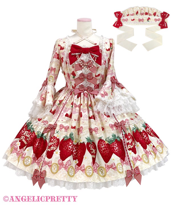 MTO] Melty Berry Princess OP Dress Set [Shibuya Anniversary Fair
