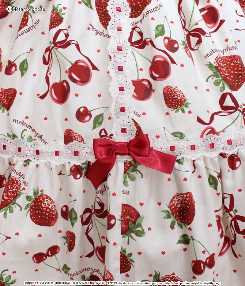 Lady Fruit Short Sleeve OP (Plus Size) by Metamorphose Temps de Fille