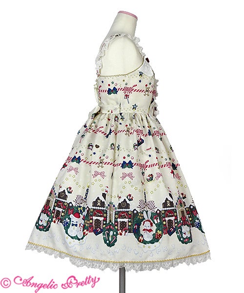 Angelic Pretty Fancy Noel ジャンパースカート Fancy Noel JSK by Angelic Pretty
