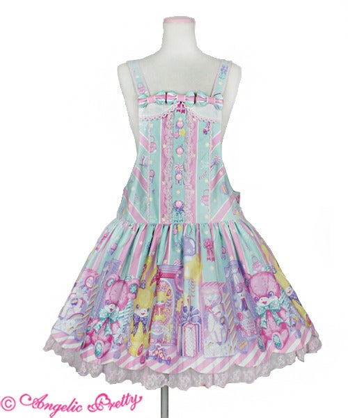 Angelic Pretty Toy Doll Box サロペット　アイボリー Toy Doll Box Salopette by Angelic Pretty