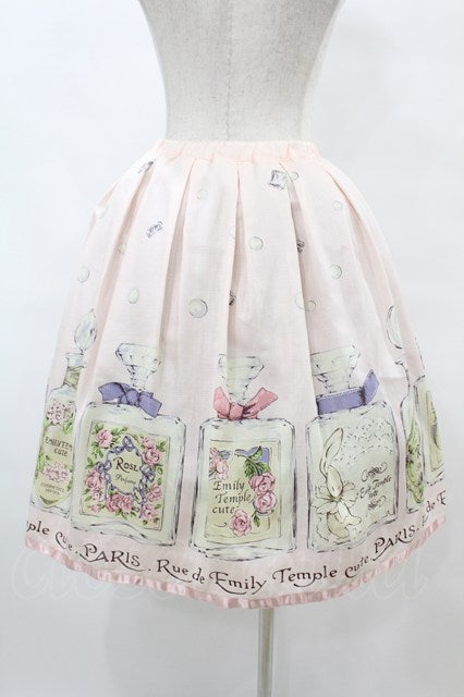 Emily Temple Cute　パフュームボトル柄ジャンパースカート Perfume Bottle Print Skirt by Emily Temple Cute
