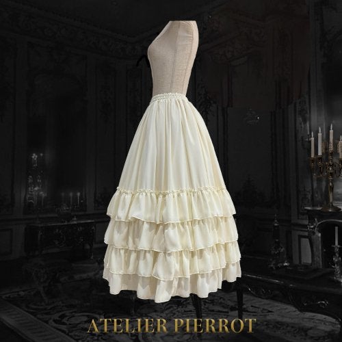 コスプレ衣装 ATELIER PIERROT Ruffle Chiffon Skirt qaYPCRBDwc8zTkreSs2PXFQl85cIXq