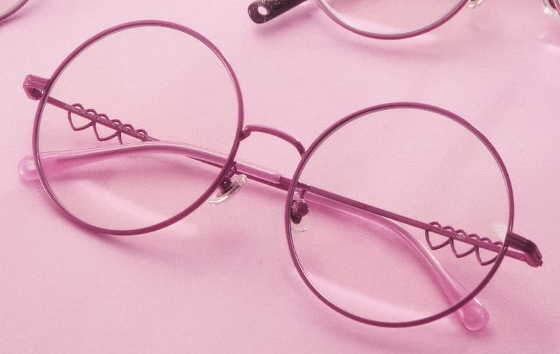 Happy Lovely Pink Glasses [Angelic Pretty x Zolita Tokyo] by