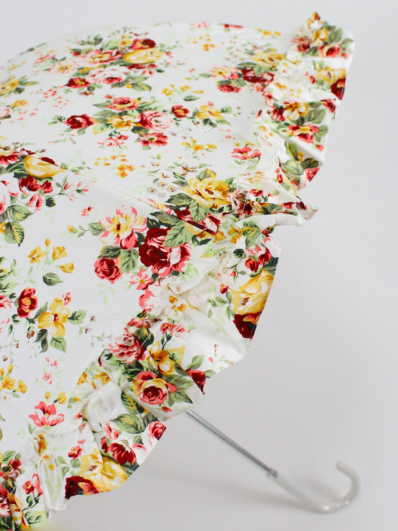 Rococo Bouquet Frill Parosol by Victorian Maiden