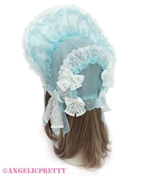 Frill See-Through Bonnet by Angelic Pretty