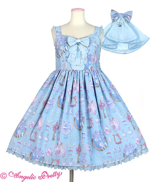 Jewelry Aquarium Special JSK Set (2020) by Angelic Pretty