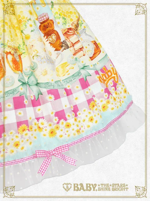 Bee My Sweet Honey Heart Yoke JSK by Baby, the Stars Shine Bright