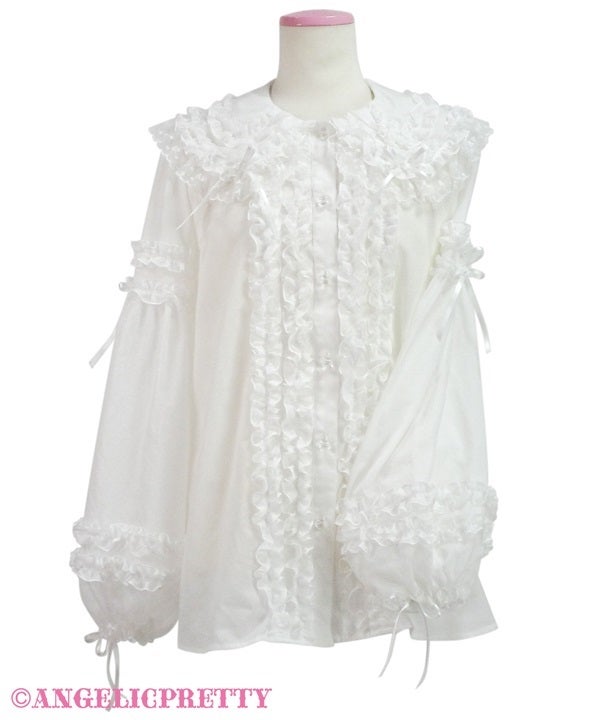 AngelicPretty デコレーション フリル ブラウス Mellow Frill Blouse by Angelic Pretty
