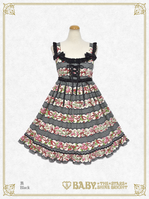 Sweetie Gingham Border JSK II (2018) by Baby, the Stars Shine Bright