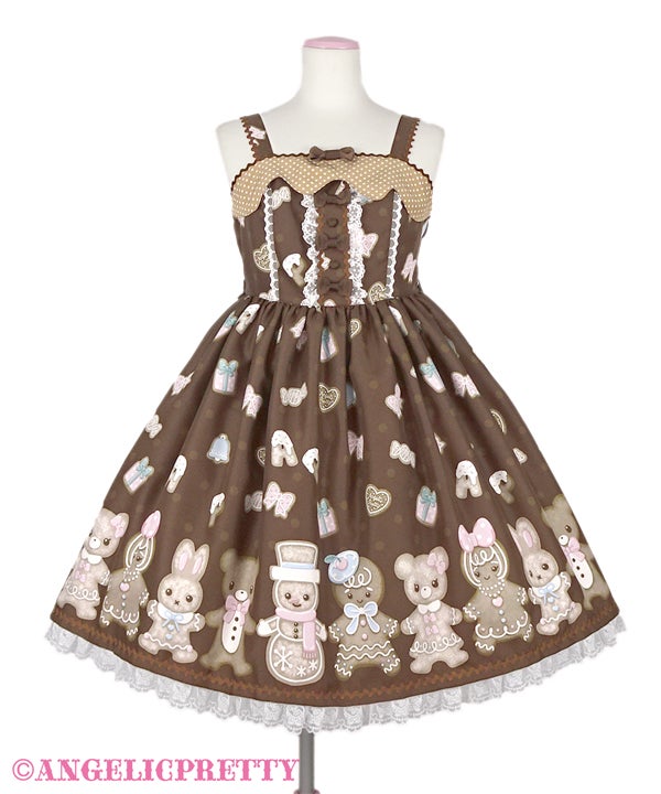 Nakayoshi Ginger Cookie JSK by Angelic Pretty