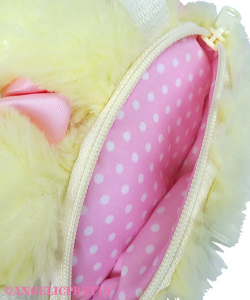 Angelic Pretty のリリカルバニーフェイスポーチ イエロー USED
