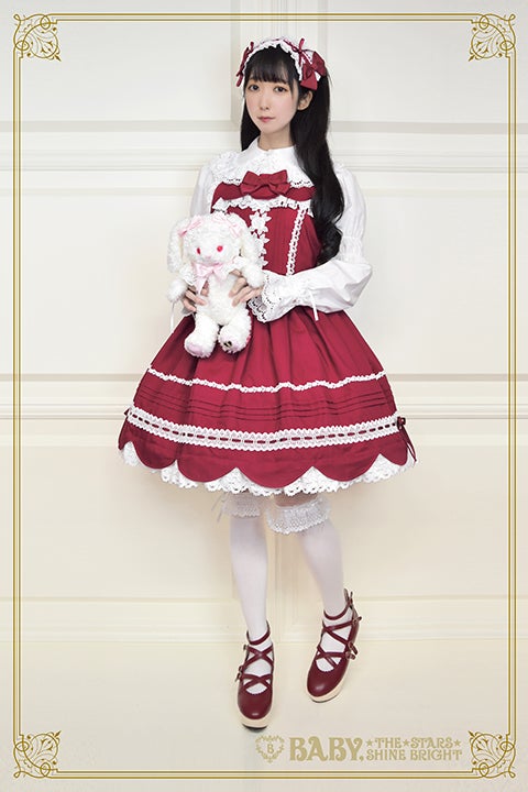 Ribbon Scallop JSK (2021) by Baby, the Stars Shine Bright