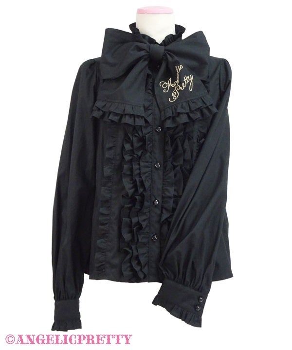 charming立ち襟ブラウス Charming Stand-up Collar Blouse by Angelic Pretty