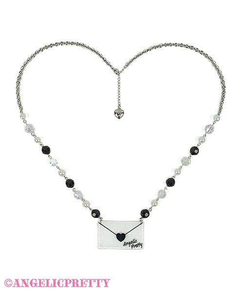 Lovely Love Letter Necklace by Angelic Pretty