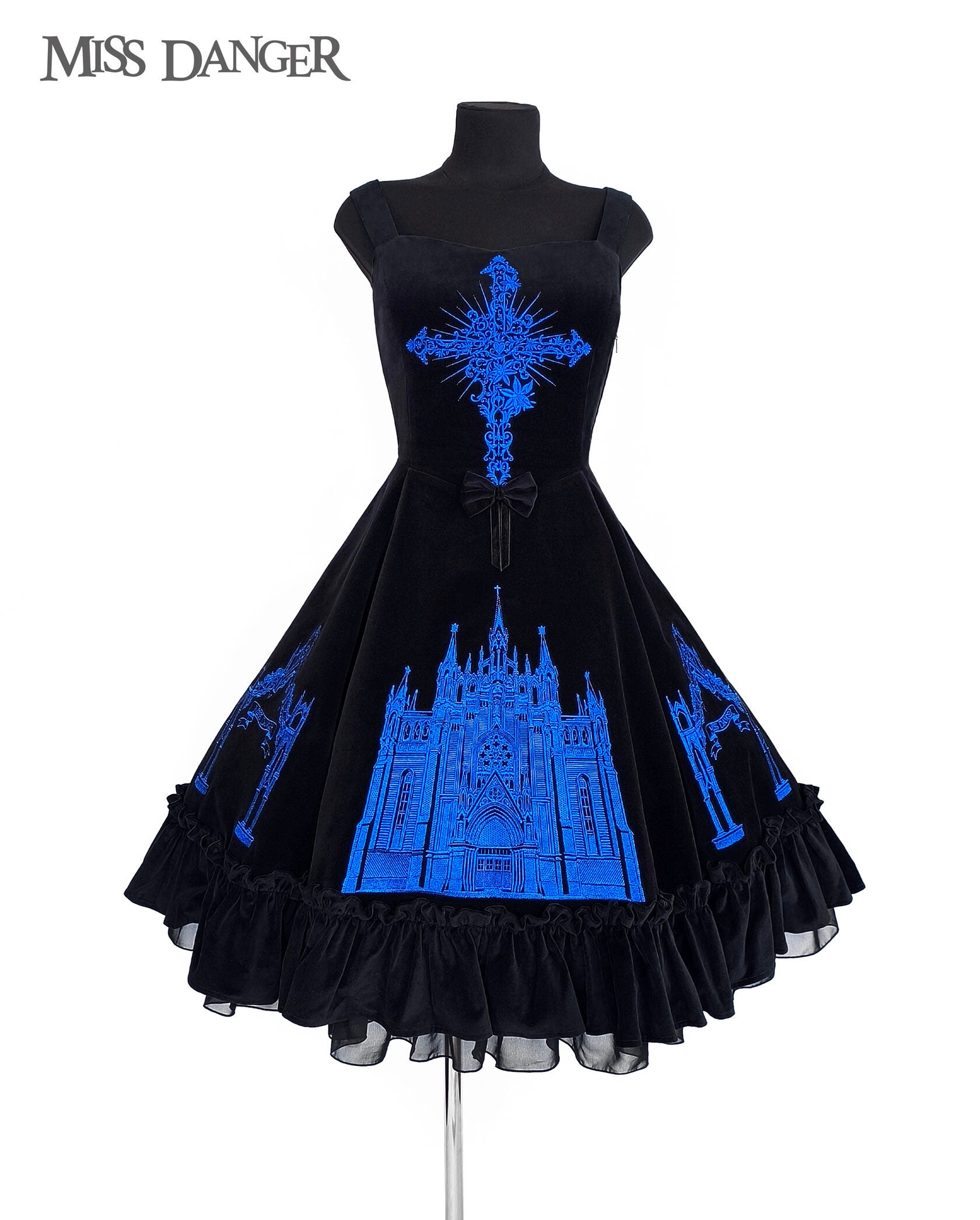 ワンピース ATELIER-PIERROT Miss Danger JSK Miss Danger ~ Eternal Gothic Cathedral JSK by Indie Brand