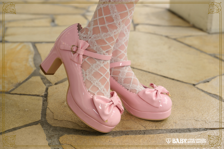 Princess Drop Embroidered Enamel Dolly Shoes by Baby, the Stars