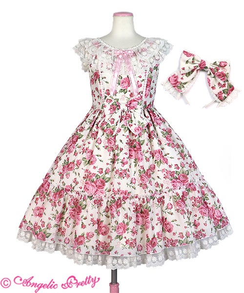 Dramatic Rose Special JSK Set (2019) by Angelic Pretty