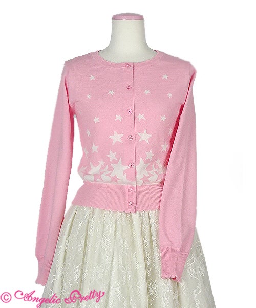 Falling Star Knit Cardigan by Angelic Pretty