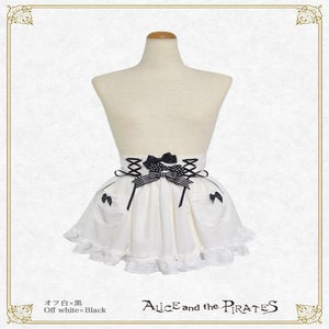 Dot Stripe Ribbon Alice Apron by Alice and the Pirates